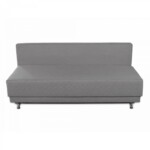 Canapea extensibila Napoli Grey, 205x90x86 cm, cu lada de depozitareTip: Extensibila | Interval lungime: Peste 200 cm | Forma: Standard | Material tapiterie: Textil | Suprafata pentru dormit: 140x190 cm | Numar locuri: 3 - imagine 10