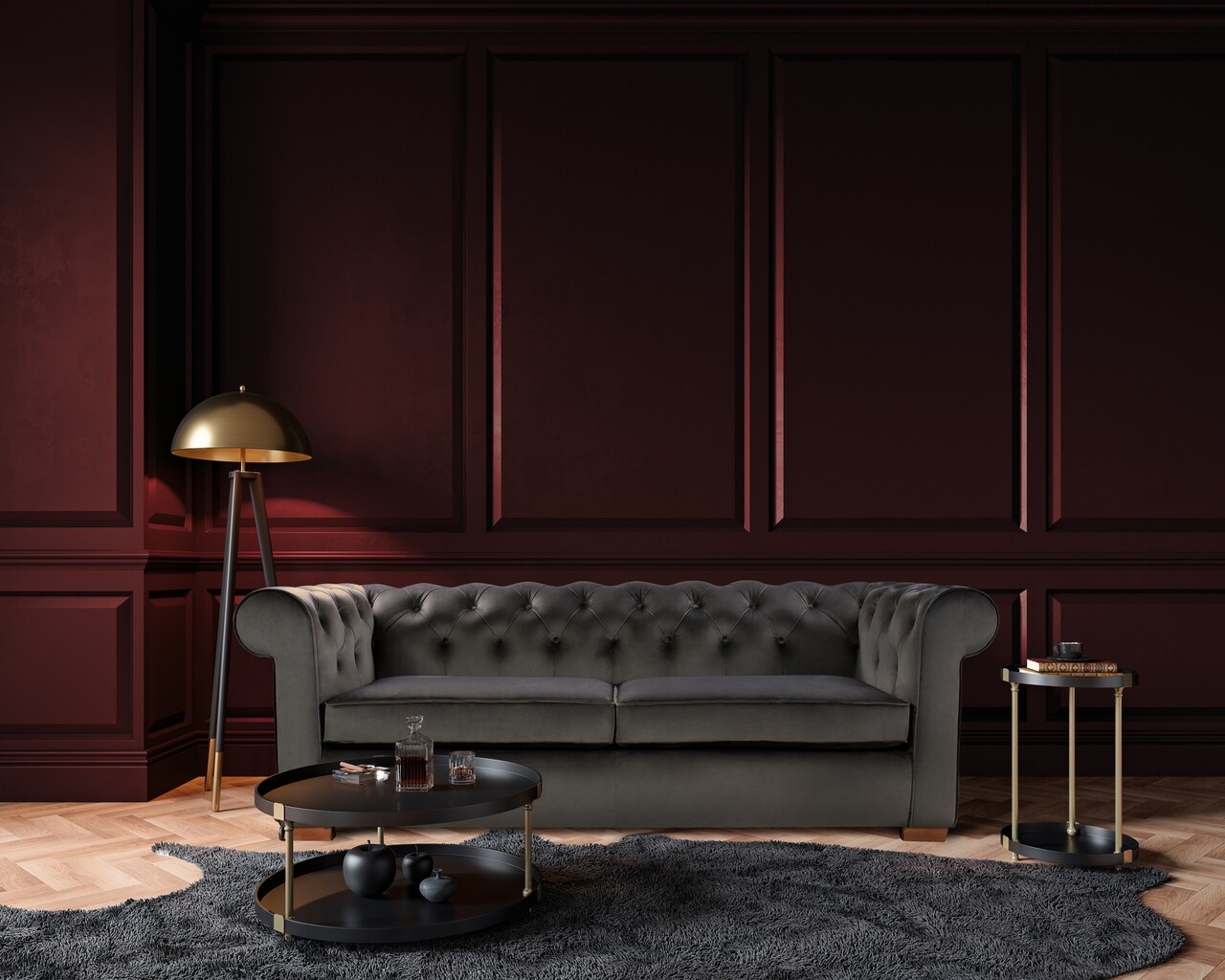 l-canapea-extensibila-oxford-chesterfield-88x216x75-cm-3-locuri-antracit Canapea extensibila Oxford Chesterfield, 88x216x75 cm, 3 locuri, Antracit , Extensibila - imagine 1