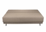 Canapea extensibila Roma Lux Beige 205x90x86 cm + lada de depozitare, bejInterval lungime: Peste 200 cm | Forma: Standard | Tip: Extensibila | Material tapiterie: Textil | Numar locuri: 3 | Garantie: 2 ani - imagine 5