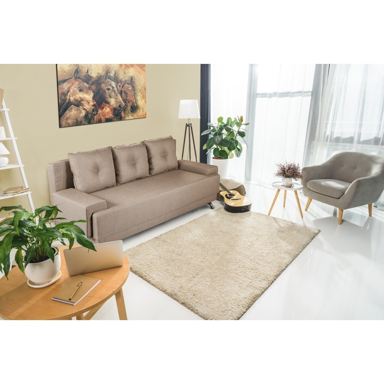 l-canapea-extensibila-roma-lux-beige-205x90x86-cm-lada-de-depozitare Canapea extensibila Roma Lux Beige 205x90x86 cm + lada de depozitare, bejInterval lungime: Peste 200 cm | Forma: Standard | Tip: Extensibila | Material tapiterie: Textil | Numar locuri: 3 | Garantie: 2 ani - imagine 1