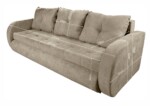 Canapea extensibila Siena, 230x97x78 cm, cu lada de depozitare, BejGarantie: 2 ani | Tip: Extensibila | Material cadru: Lemn, MDF, PAL | Interval lungime: Peste 200 cm | Forma: Standard | Numar locuri: 3 - imagine 4