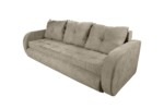Canapea extensibila Siena, 230x97x78 cm, cu lada de depozitare, BejGarantie: 2 ani | Tip: Extensibila | Material cadru: Lemn, MDF, PAL | Interval lungime: Peste 200 cm | Forma: Standard | Numar locuri: 3 - imagine 3