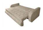 Canapea extensibila Siena, 230x97x78 cm, cu lada de depozitare, BejGarantie: 2 ani | Tip: Extensibila | Material cadru: Lemn, MDF, PAL | Interval lungime: Peste 200 cm | Forma: Standard | Numar locuri: 3 - imagine 5
