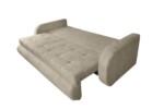 Canapea extensibila Siena, 230x97x78 cm, cu lada de depozitare, BejGarantie: 2 ani | Tip: Extensibila | Material cadru: Lemn, MDF, PAL | Interval lungime: Peste 200 cm | Forma: Standard | Numar locuri: 3 - imagine 6