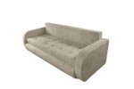 Canapea extensibila Siena, 230x97x78 cm, cu lada de depozitare, BejGarantie: 2 ani | Tip: Extensibila | Material cadru: Lemn, MDF, PAL | Interval lungime: Peste 200 cm | Forma: Standard | Numar locuri: 3 - imagine 7