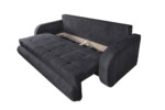 Canapea extensibila Siena, 230x97x78 cm, cu lada de depozitare, GraphiteTip: Extensibila | Material cadru: Lemn, MDF, PAL | Interval lungime: Peste 200 cm | Forma: Standard | Numar locuri: 3 | Garantie: 2 ani - imagine 9