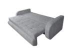 Canapea extensibila Siena, 230x97x78 cm, cu lada de depozitare, GriGarantie: 2 ani | Tip: Extensibila | Material cadru: Lemn, MDF, PAL | Interval lungime: Peste 200 cm | Forma: Standard | Numar locuri: 3 - imagine 6