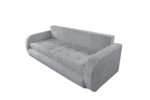 Canapea extensibila Siena, 230x97x78 cm, cu lada de depozitare, GriGarantie: 2 ani | Tip: Extensibila | Material cadru: Lemn, MDF, PAL | Interval lungime: Peste 200 cm | Forma: Standard | Numar locuri: 3 - imagine 7