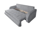 Canapea extensibila Siena, 230x97x78 cm, cu lada de depozitare, GriGarantie: 2 ani | Tip: Extensibila | Material cadru: Lemn, MDF, PAL | Interval lungime: Peste 200 cm | Forma: Standard | Numar locuri: 3 - imagine 9