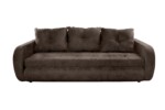 Canapea extensibila Siena, 230x97x78 cm, cu lada de depozitare, MaroGarantie: 2 ani | Tip: Extensibila | Material cadru: Lemn, MDF, PAL | Interval lungime: Peste 200 cm | Forma: Standard | Numar locuri: 3 - imagine 2