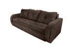 Canapea extensibila Siena, 230x97x78 cm, cu lada de depozitare, MaroGarantie: 2 ani | Tip: Extensibila | Material cadru: Lemn, MDF, PAL | Interval lungime: Peste 200 cm | Forma: Standard | Numar locuri: 3 - imagine 3