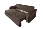 Canapea extensibila Siena, 230x97x78 cm, cu lada de depozitare, MaroGarantie: 2 ani | Tip: Extensibila | Material cadru: Lemn, MDF, PAL | Interval lungime: Peste 200 cm | Forma: Standard | Numar locuri: 3 - imagine 9