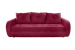 Canapea extensibila Siena, 230x97x78 cm, cu lada de depozitare, RosuGarantie: 2 ani | Tip: Extensibila | Material cadru: Lemn, MDF, PAL | Interval lungime: Peste 200 cm | Forma: Standard | Numar locuri: 3 - imagine 2