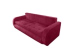Canapea extensibila Siena, 230x97x78 cm, cu lada de depozitare, RosuGarantie: 2 ani | Tip: Extensibila | Material cadru: Lemn, MDF, PAL | Interval lungime: Peste 200 cm | Forma: Standard | Numar locuri: 3 - imagine 7