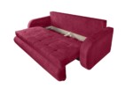 Canapea extensibila Siena, 230x97x78 cm, cu lada de depozitare, RosuGarantie: 2 ani | Tip: Extensibila | Material cadru: Lemn, MDF, PAL | Interval lungime: Peste 200 cm | Forma: Standard | Numar locuri: 3 - imagine 9