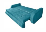 Canapea extensibila Siena, 230x97x78 cm, cu lada de depozitare, TurcoazGarantie: 2 ani | Tip: Extensibila | Material cadru: Lemn, MDF, PAL | Interval lungime: Peste 200 cm | Forma: Standard | Numar locuri: 3 - imagine 4