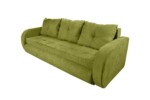 Canapea extensibila Siena, 230x97x78 cm, cu lada de depozitare, VerdeGarantie: 2 ani | Tip: Extensibila | Material cadru: Lemn, MDF, PAL | Interval lungime: Peste 200 cm | Forma: Standard | Numar locuri: 3 - imagine 3