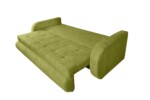 Canapea extensibila Siena, 230x97x78 cm, cu lada de depozitare, VerdeGarantie: 2 ani | Tip: Extensibila | Material cadru: Lemn, MDF, PAL | Interval lungime: Peste 200 cm | Forma: Standard | Numar locuri: 3 - imagine 6
