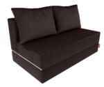 Canapea extensibila Urban Living, 136x80x40 cm, MaroCompozitie umplutura: Spuma poliuretanica | Tip: Extensibila | Interval lungime: 101-150 cm | Forma: Standard | Numar locuri: 2 | Garantie: 2 ani - imagine 2