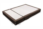 Canapea extensibila Urban Living 136x80x40 cm Dark Chocolate/ Daisies FlowerInterval lungime: 101-150 cm | Tip: Extensibila | Forma: Standard | Material tapiterie: Textil | Numar locuri: 2 | Compozitie umplutura: Spuma poliuretanica | Garantie: 2 ani - imagine 3