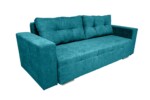 Canapea extensibila Venice 238x96x80 cm, cu lada de depozitare, AlbastruTip: Extensibila | Interval lungime: 151-200 cm | Forma: Standard | Material tapiterie: Textil | Numar locuri: 3 | Garantie: 2 ani - imagine 2