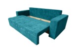 Canapea extensibila Venice 238x96x80 cm, cu lada de depozitare, AlbastruTip: Extensibila | Interval lungime: 151-200 cm | Forma: Standard | Material tapiterie: Textil | Numar locuri: 3 | Garantie: 2 ani - imagine 6