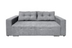 Canapea extensibila Venice 238x96x80 cm, cu lada de depozitare, GriTip: Extensibila | Interval lungime: 151-200 cm | Forma: Standard | Material tapiterie: Textil | Numar locuri: 3 | Garantie: 2 ani - imagine 3