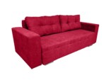 Canapea extensibila Venice 238x96x80 cm, cu lada de depozitare, RosuTip: Extensibila | Interval lungime: 151-200 cm | Forma: Standard | Material tapiterie: Textil | Numar locuri: 3 | Garantie: 2 ani - imagine 2