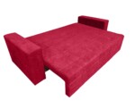 Canapea extensibila Venice 238x96x80 cm, cu lada de depozitare, RosuTip: Extensibila | Interval lungime: 151-200 cm | Forma: Standard | Material tapiterie: Textil | Numar locuri: 3 | Garantie: 2 ani - imagine 7