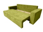 Canapea extensibila Venice 238x96x80 cm, cu lada de depozitare, VerdeTip: Extensibila | Interval lungime: 151-200 cm | Forma: Standard | Material tapiterie: Textil | Numar locuri: 3 | Garantie: 2 ani - imagine 6