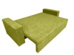 Canapea extensibila Venice 238x96x80 cm, cu lada de depozitare, VerdeTip: Extensibila | Interval lungime: 151-200 cm | Forma: Standard | Material tapiterie: Textil | Numar locuri: 3 | Garantie: 2 ani - imagine 7