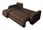 Coltar extensibil reversibil Siena Chocolate 243x141x81 cm cu lada de depozitareInterval lungime: Peste 200 cm | Forma: Coltar | Tip: Extensibila | Material tapiterie: Textil | Numar locuri: 3 | Garantie: 2 ani - imagine 4