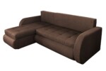 Coltar extensibil reversibil Siena Chocolate 243x141x81 cm cu lada de depozitareInterval lungime: Peste 200 cm | Forma: Coltar | Tip: Extensibila | Material tapiterie: Textil | Numar locuri: 3 | Garantie: 2 ani - imagine 7