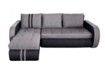 Coltar extensibil reversibil Siena Duo Antracit/Gri 243x141x81 cm cu lada de depozitareInterval lungime: Peste 200 cm | Forma: Coltar | Tip: Extensibila | Material tapiterie: Textil | Numar locuri: 3 | Garantie: 2 ani - imagine 5