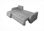 Coltar extensibil reversibil Siena Grey 243x141x81 cm cu lada de depozitareSuprafata pentru dormit: 140 x 211 cm | Interval lungime: Peste 200 cm | Forma: Coltar | Tip: Extensibila | Material cadru: Lemn+MDF+PAL | Material tapiterie: Textil | Numar locuri: 3 | Garantie: 2 ani - imagine 3