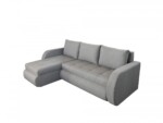 Coltar extensibil reversibil Siena Grey 243x141x81 cm cu lada de depozitareSuprafata pentru dormit: 140 x 211 cm | Interval lungime: Peste 200 cm | Forma: Coltar | Tip: Extensibila | Material cadru: Lemn+MDF+PAL | Material tapiterie: Textil | Numar locuri: 3 | Garantie: 2 ani - imagine 4
