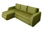 Coltar extensibil reversibil Siena Lime 243x141x81 cm cu lada de depozitareInterval lungime: Peste 200 cm | Forma: Coltar | Tip: Extensibila | Material tapiterie: Textil | Numar locuri: 3 | Garantie: 2 ani - imagine 2