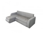 Coltar extensibil reversibil Siena Lux Grey 243x141x81 cm cu lada de depozitareInterval lungime: Peste 200 cm | Forma: Coltar | Tip: Extensibila | Material cadru: Lemn+MDF+PAL | Material tapiterie: Textil | Numar locuri: 3 | Garantie: 2 ani - imagine 6