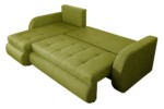 Coltar extensibil reversibil Siena Lux Lime 243x141x81 cm cu lada de depozitareInterval lungime: Peste 200 cm | Forma: Coltar | Tip: Extensibila | Material tapiterie: Textil | Numar locuri: 3 | Garantie: 2 ani - imagine 5
