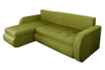 Coltar extensibil reversibil Siena Lux Lime 243x141x81 cm cu lada de depozitareInterval lungime: Peste 200 cm | Forma: Coltar | Tip: Extensibila | Material tapiterie: Textil | Numar locuri: 3 | Garantie: 2 ani - imagine 7
