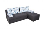 Coltar extensibil reversibil Modena Grey Blue Anemone 206 x 145 x 80 cm cu lada de depozitareSuprafata pentru dormit: 140 x 206 cm | Interval lungime: Peste 200 cm | Forma: Coltar | Tip: Extensibila | Material cadru: Lemn, MDF, PAL | Material tapiterie: Textil | Numar locuri: 3 | Garantie: 2 ani - imagine 4
