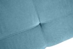 Coltar extensibil Venice, 287x169x96 cm, cu lada de depozitare, AlbastruTip: Extensibila | Interval lungime: Peste 200 cm | Forma: Coltar | Material tapiterie: Textil | Numar locuri: 3 | Garantie: 2 ani - imagine 8
