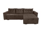 Coltar extensibil Venice, 287x169x96 cm, cu lada de depozitare, MaroTip: Extensibila | Interval lungime: Peste 200 cm | Forma: Coltar | Material tapiterie: Textil | Numar locuri: 3 | Garantie: 2 ani - imagine 5