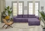 Coltar extensibil Venice, 287x169x96 cm, cu lada de depozitare, MovTip: Extensibila | Interval lungime: Peste 200 cm | Forma: Coltar | Material tapiterie: Textil | Numar locuri: 3 | Garantie: 2 ani