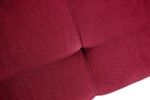 Coltar extensibil Venice, 287x169x96 cm, cu lada de depozitare, RosuTip: Extensibila | Interval lungime: Peste 200 cm | Forma: Coltar | Material tapiterie: Textil | Numar locuri: 3 | Garantie: 2 ani - imagine 9