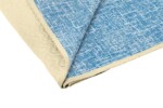 Cuvertura matlasata cu 2 fete Alcam, microfibra, 210x220 cm, Blue Jeans - imagine 4