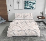 Lenjerie de pat dubla, King Size, Thread, TC200, 4 piese, 200x220 cm, bumbac satinat, multicolorTip produs: Set | Numar bucati/set: 4 piese | Pentru: 2 persoane