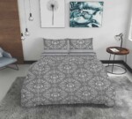 Lenjerie de pat dubla, King Size, Wol, TC200, 4 piese, 200x220 cm, bumbac satinat, multicolorTip produs: Set | Numar bucati/set: 4 piese | Pentru: 2 persoane - imagine 4