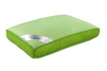 Pernă Aero Memory 50x60 Verde - BambusCompozitie umplutura: Fulgi de memory foam | Dimensiune (cm): 50x60 | Proprietati: Bambus | Garantie: 2 ani | Fermitate: Medie - imagine 2