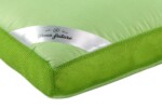 Pernă Aero Memory 50x60 Verde - BambusCompozitie umplutura: Fulgi de memory foam | Dimensiune (cm): 50x60 | Proprietati: Bambus | Garantie: 2 ani | Fermitate: Medie - imagine 4